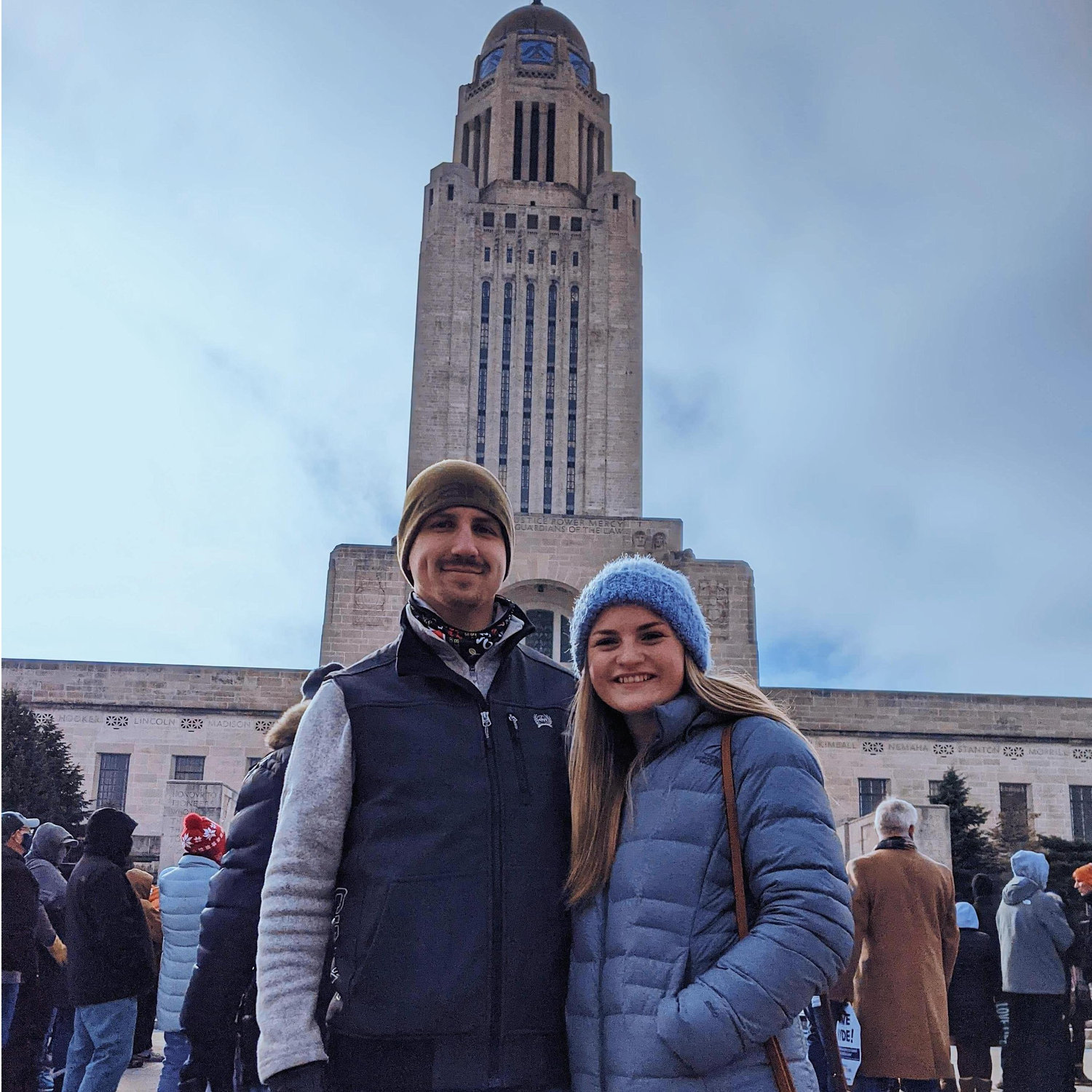 At the 2021 Nebraska Walk for Life