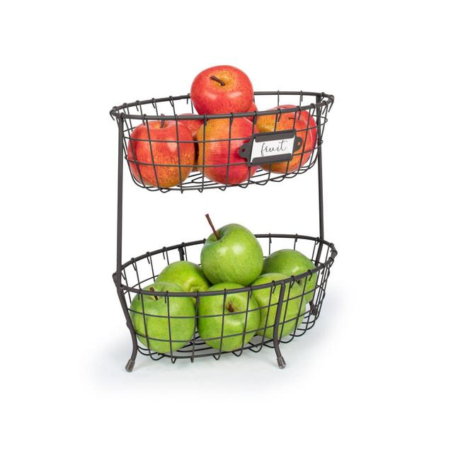 Spectrum® Vintage Living 2-Tier Server in Grey