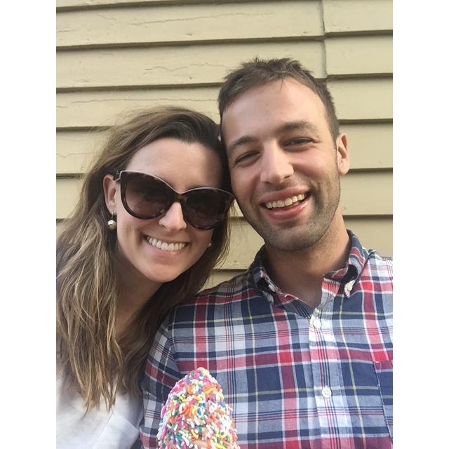 An ice cream pit stop on the way home from Silver Lake