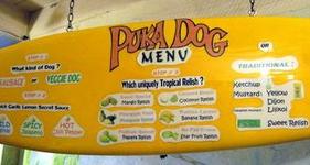 Try a Hawaiian Style Hot Dog at PukaDog