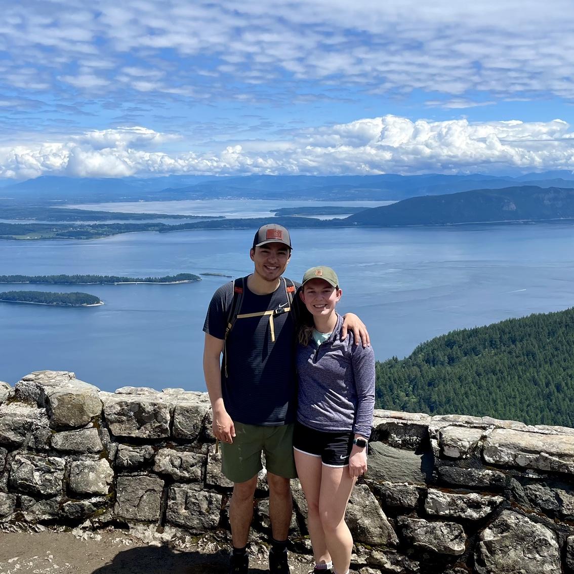 June 2022, hiking Mt. Constitution on Orcas Island of the San Juan Islands!