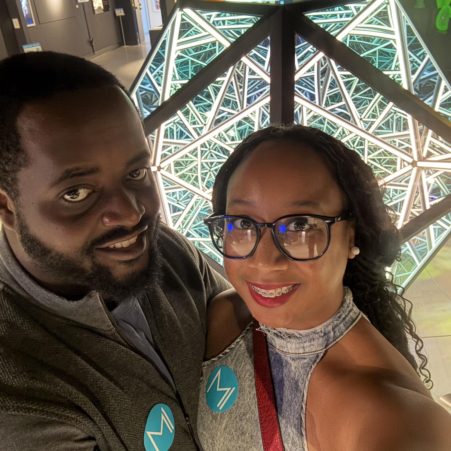 "KNV" Date at Imagine Contemporary Glass Museum in St. Pete, FL.