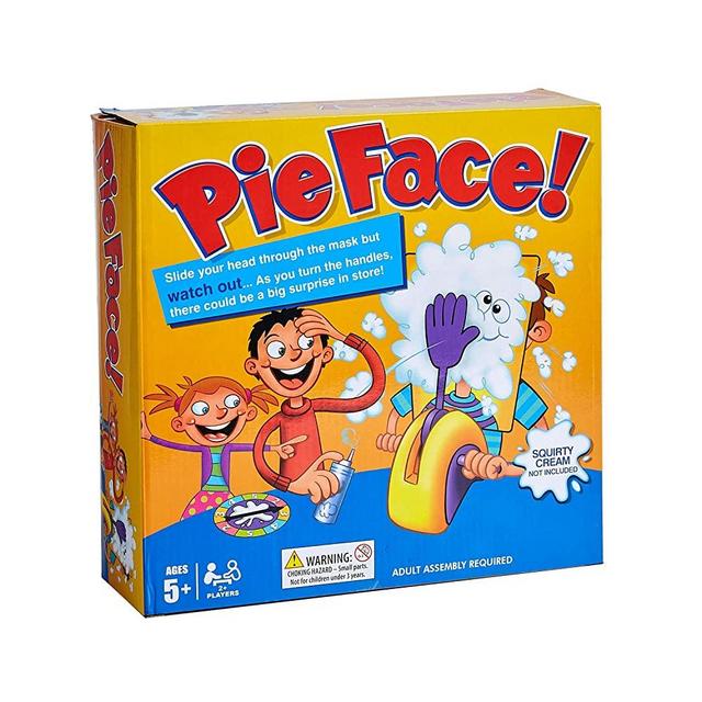 Pie Face Game, Pie Face Kids' Board Game ,Fun Games for Girls Boys, Whipped Cream(Not Included)