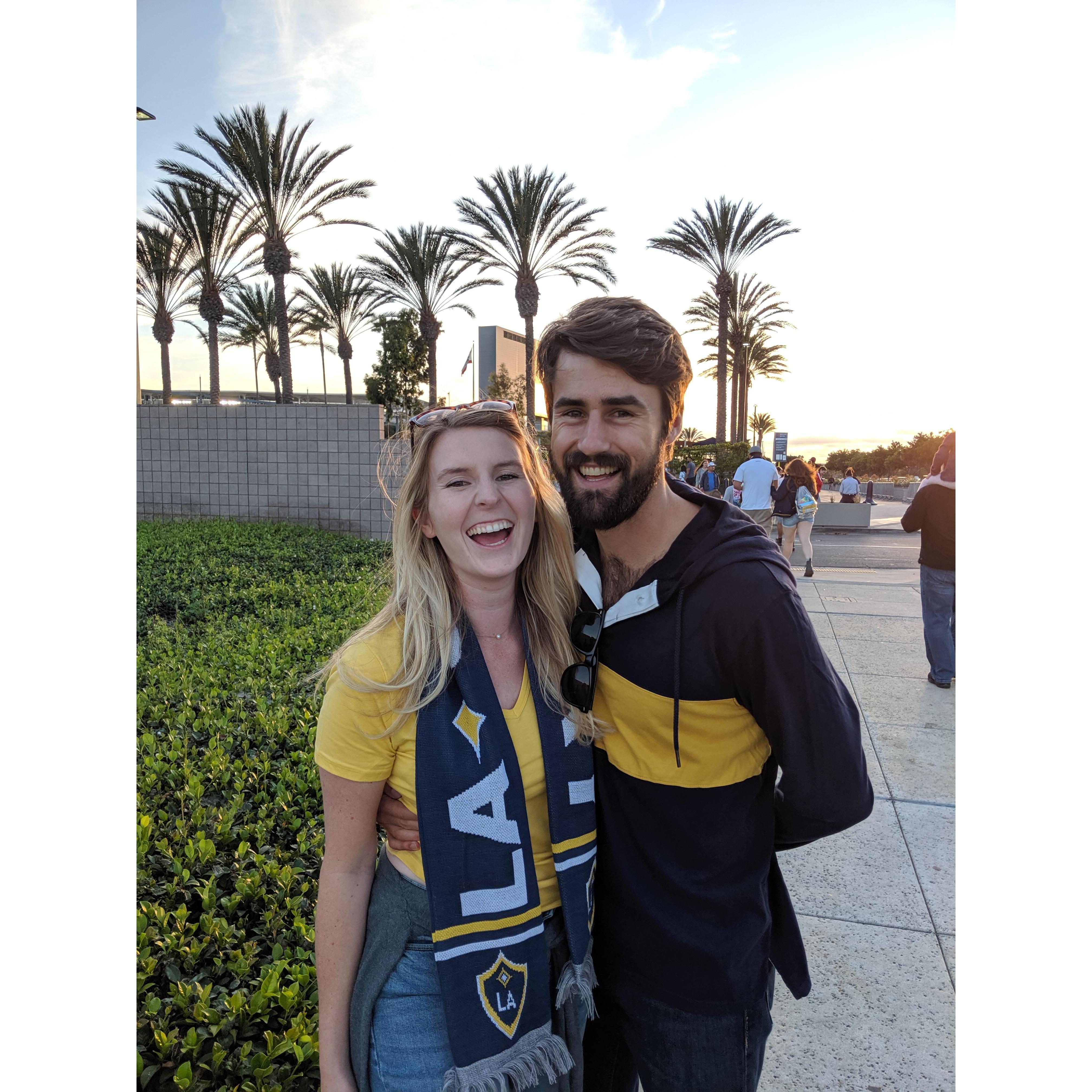 LA Galaxy Soccer Game