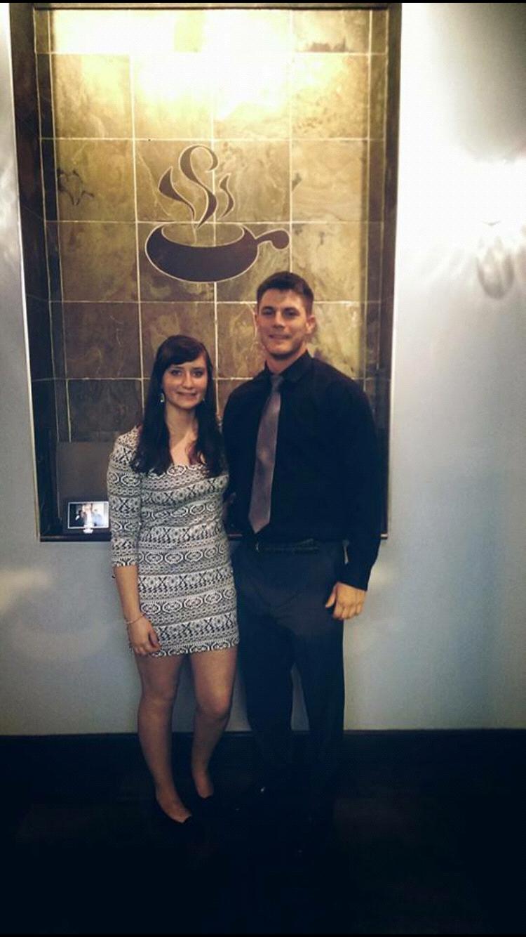 2014 when Abbey visited Lance in Georgia on her way home from Europe