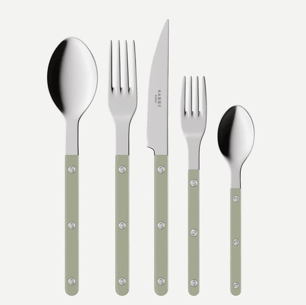 Bistrot Solid, Asparagus - 5 pieces cutlery set