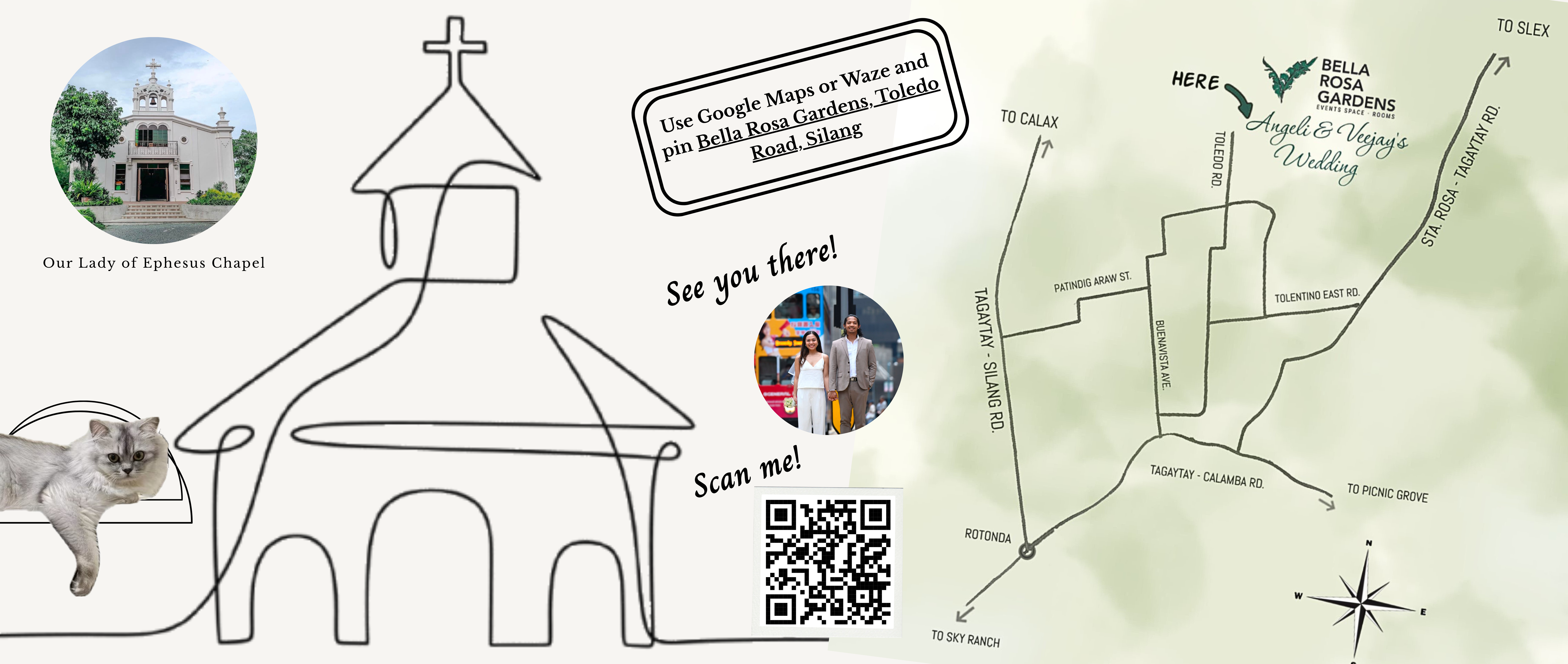 The Wedding Website of Angeli Manatad and Veejay Radovan