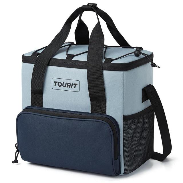 TOURIT Cooler Bag 24/35/46-Can Insulated Soft Cooler Portable Cooler Bag 14.6/24/32L Large Lunch Cooler for Picnic, Beach, Work, Trip