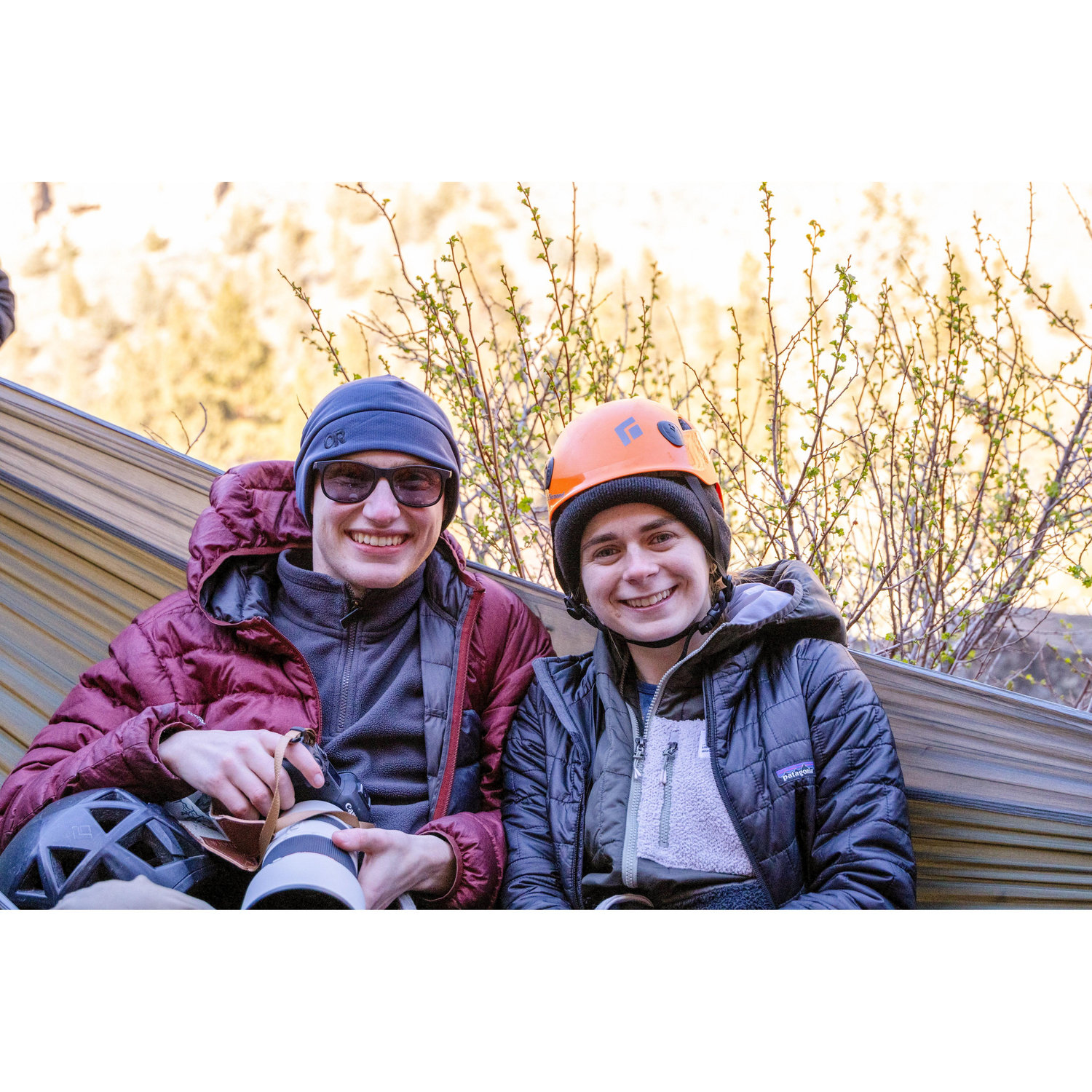 Climbing at Smith Rock in March 2024