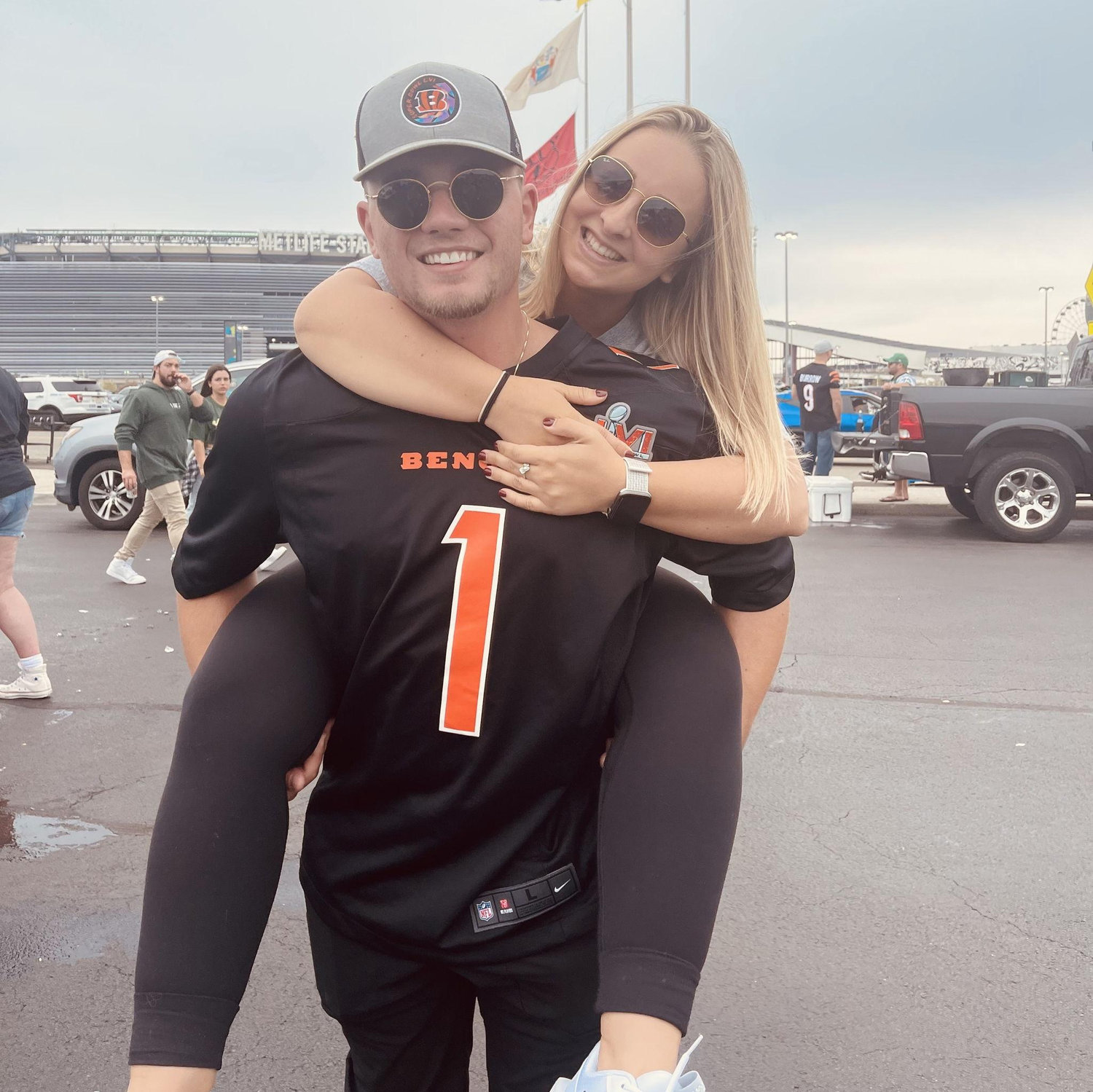 At a Bengals game, WHO DEY!