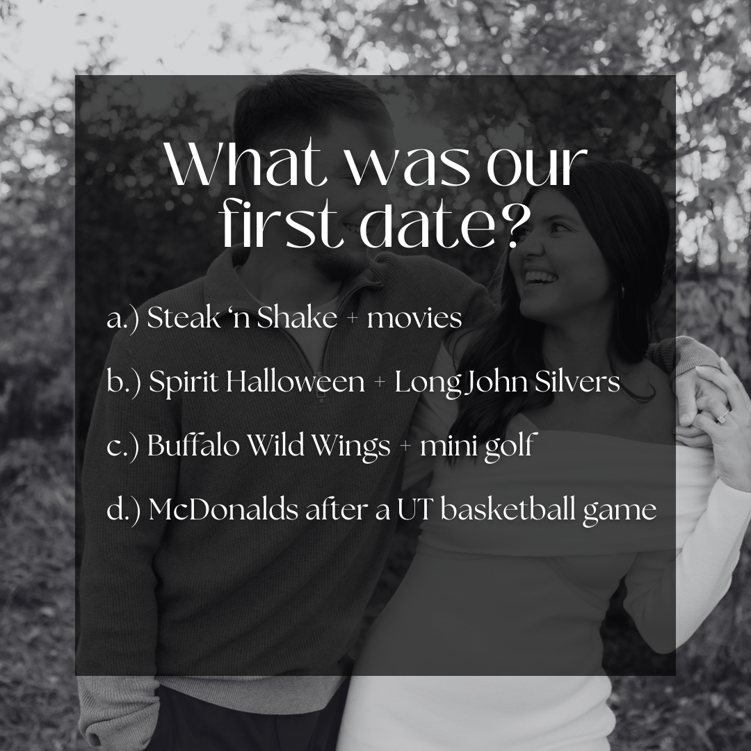 b.) We stopped at Spirit Halloween for a costume to a Halloween party we were attending together. Unfortunately, Long John Silvers was the closest fast food to South Park Mall...