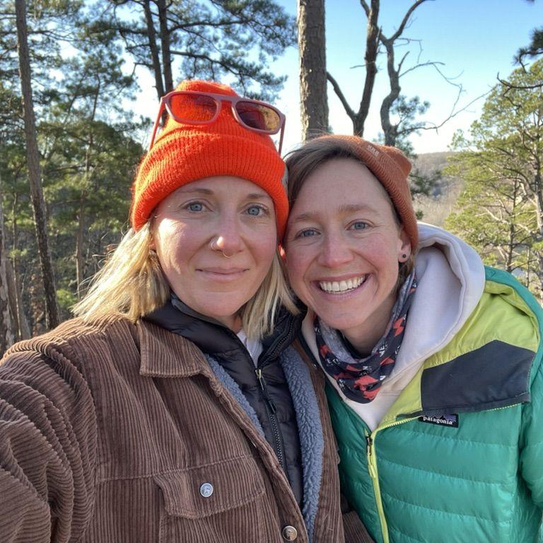 We spent this past Thanksgiving at a quiet log cabin in rural Missouri. This picture is from a brisk morning hike in the woods with the dog.