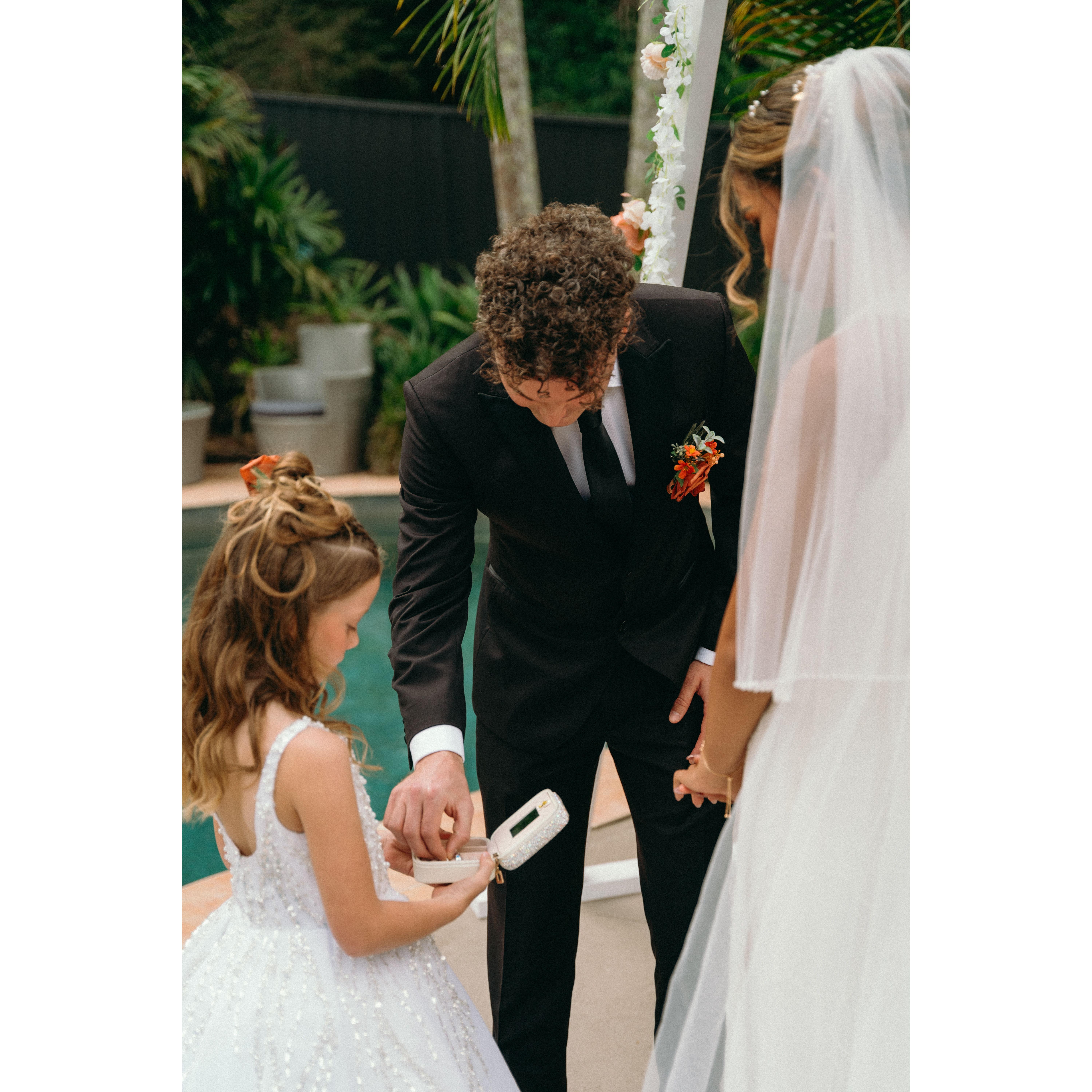 Aylah the ring bearer