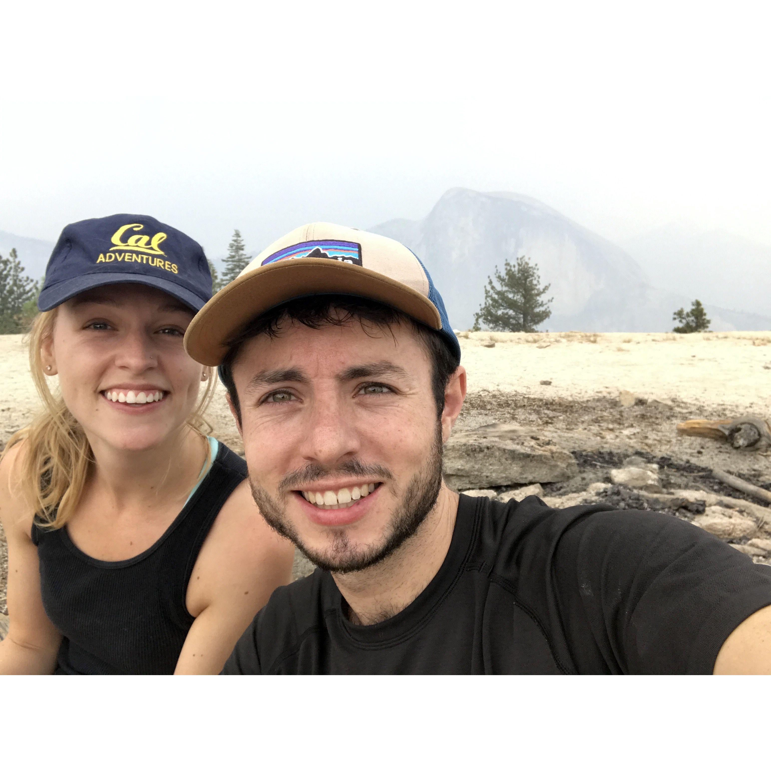A smoky day at Yosemite