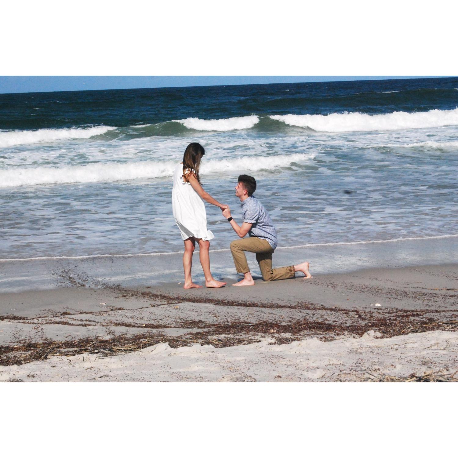 She said YES!