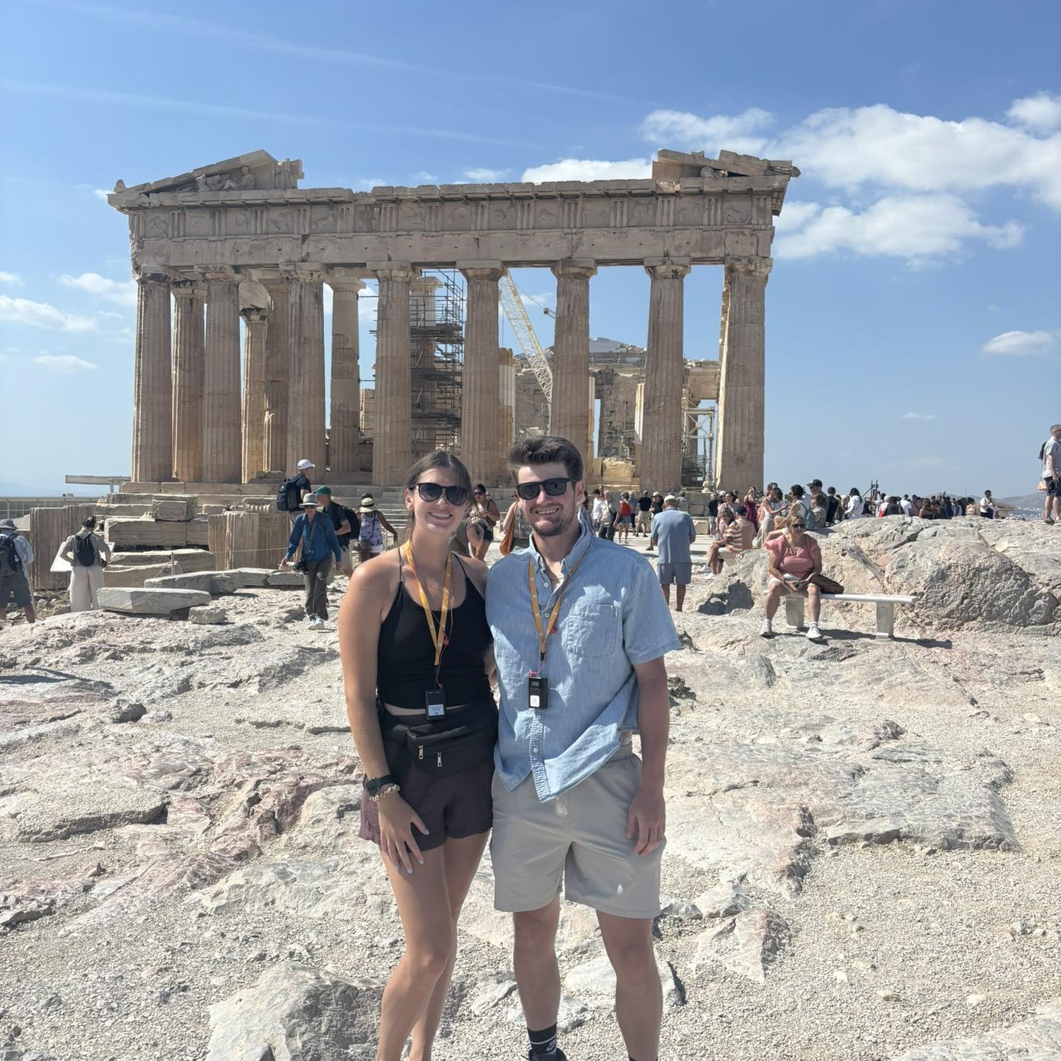 Getting to see the Parthenon was one of our favorite memories from our trip to Greece!