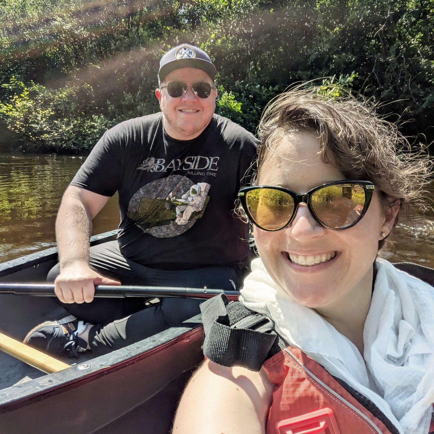 Kayaking on the Brule River