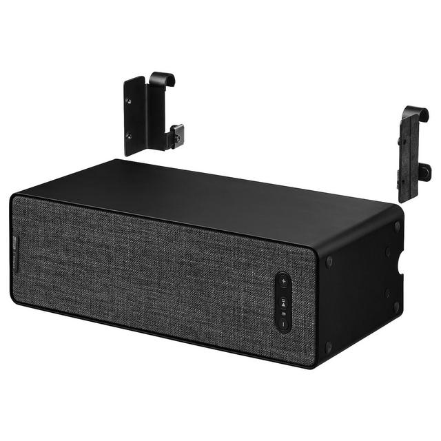 SYMFONISK / SYMFONISKWiFi speaker with hook, black12 1/4x3 7/8x5 7/8 "