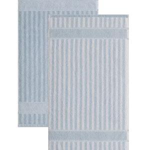 Laura Ashley 2-pc. Hand Towel - Pink Stripe