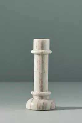 Fiona Marble Candlestick Holder
