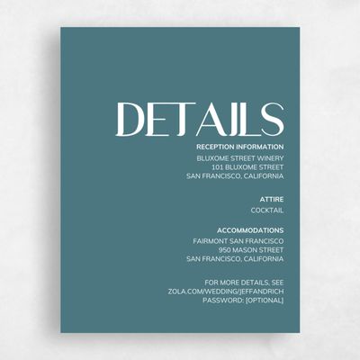 Teal, Blue Wedding Enclosure - Millsboro
