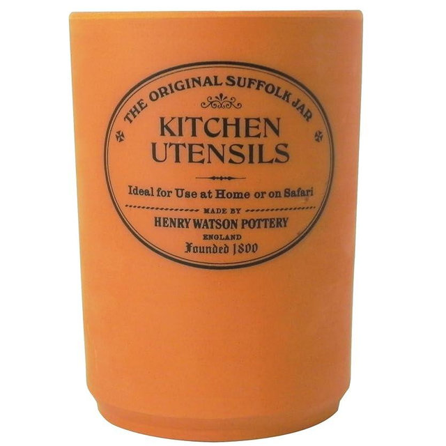 Utensil Holder in Terracotta Made in England