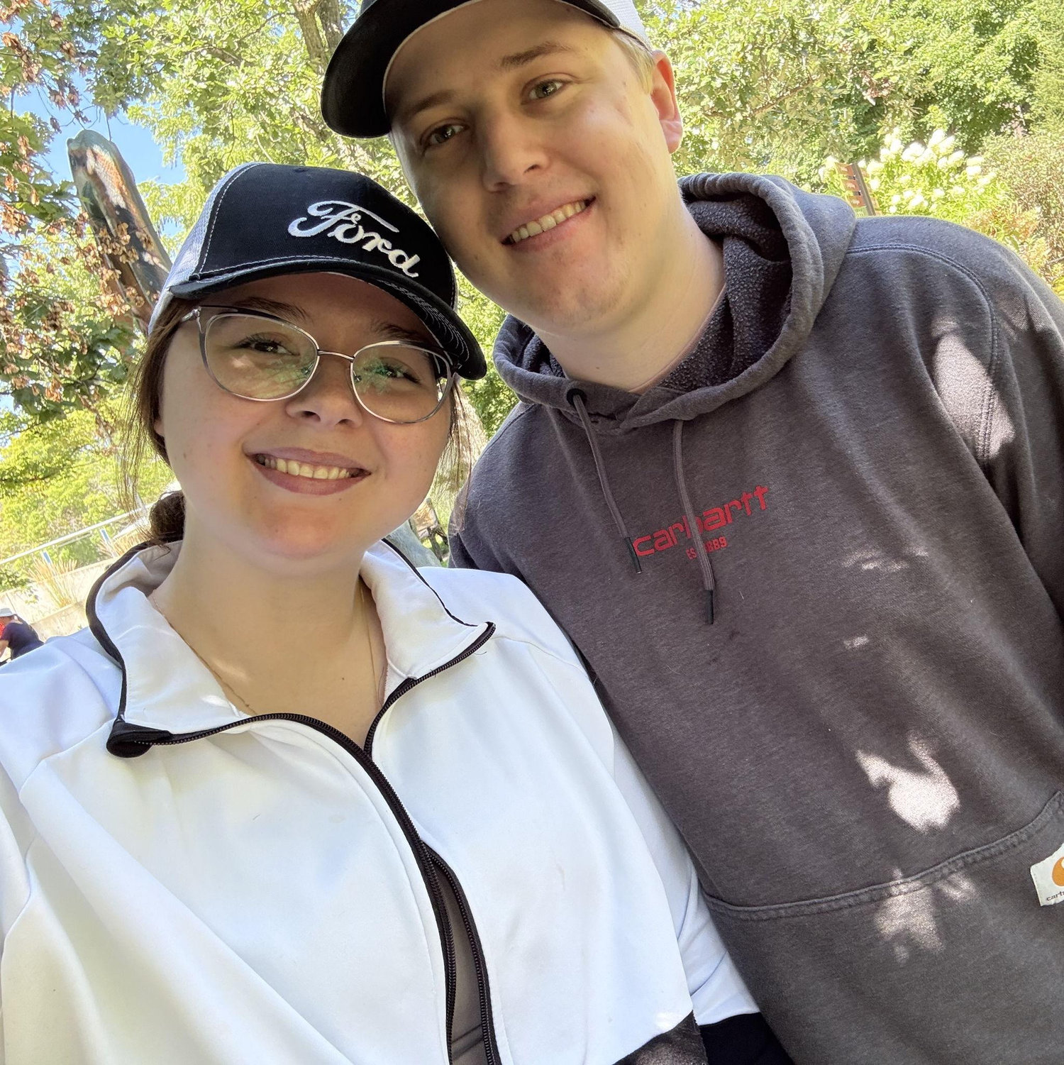 One of our many trips to the zoo