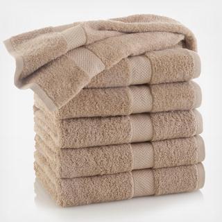 Classic Cotton Bath Towels, Set of 6