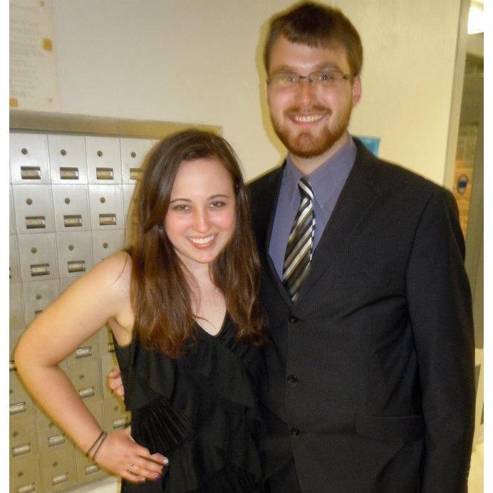Our first picture ever taken together!