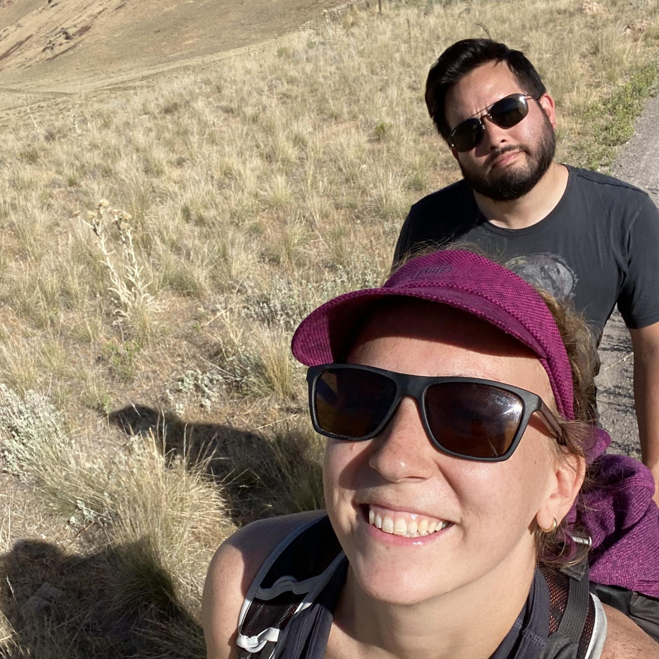 Trail selfies are always a good idea