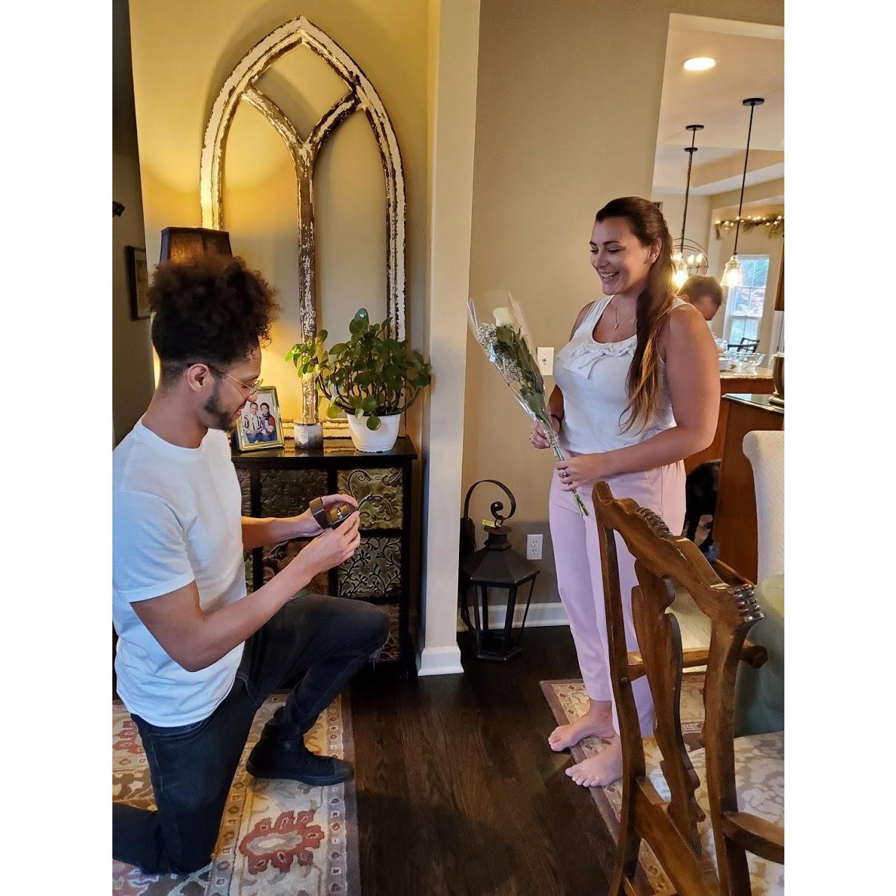 The proposal <3