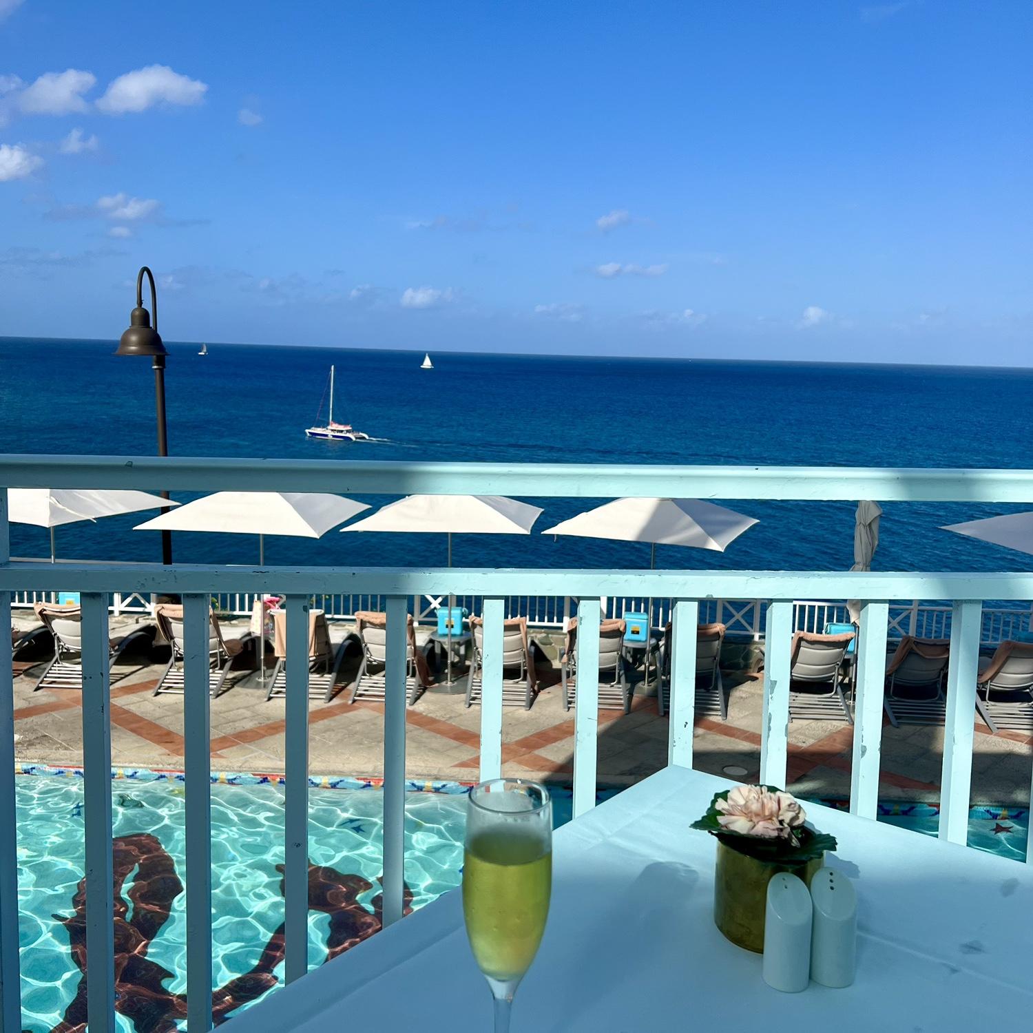 Where we ate breakfast most days!