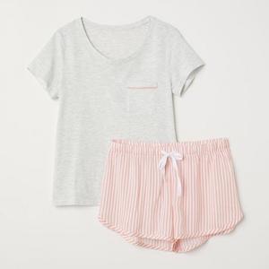 Pajama Top and Shorts