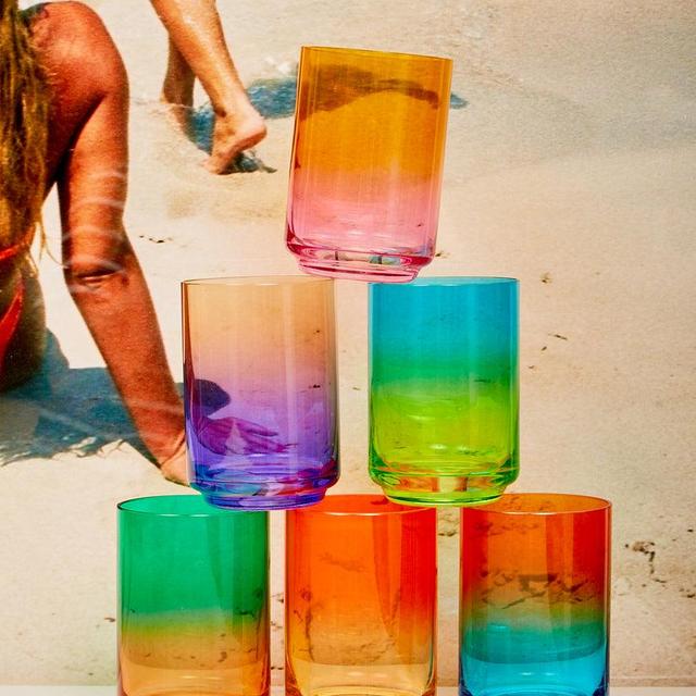 Gradient Glass - color Tulum