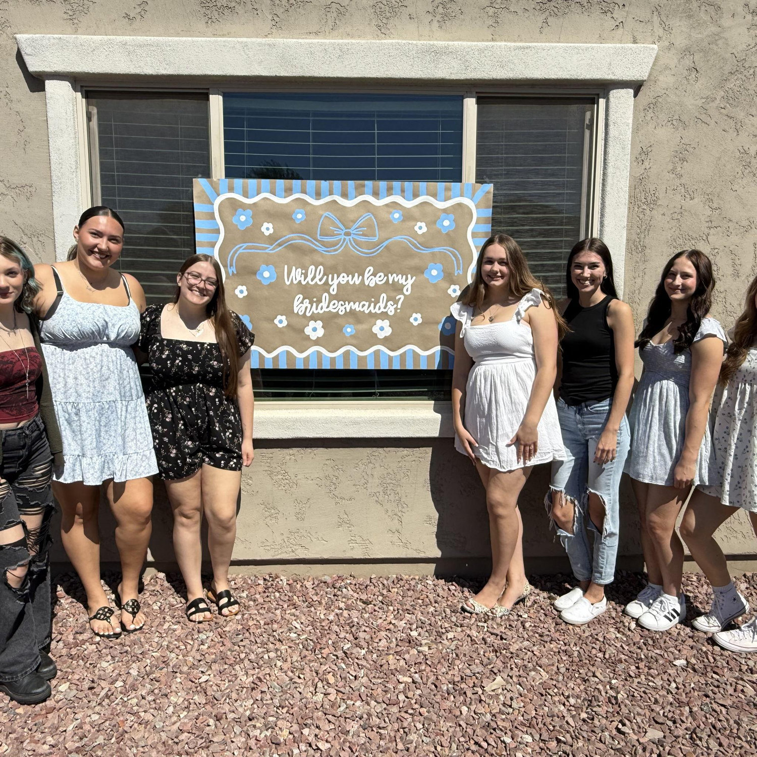 bridesmaids proposal brunch