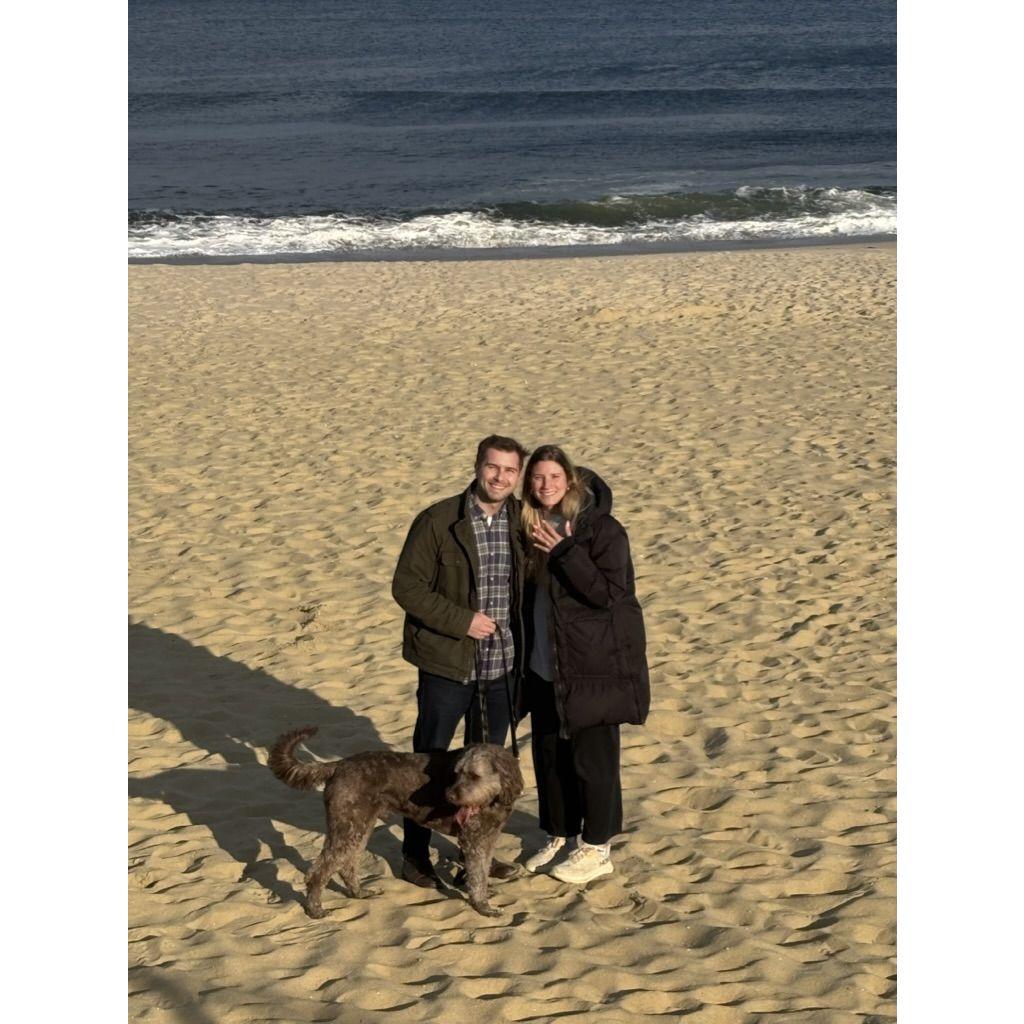 March 26, 2025 - when Michael asked Sarah to marry him!