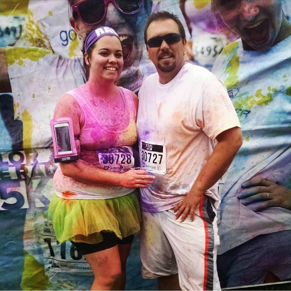 Color Me Rad in Darien Lake, May 2016