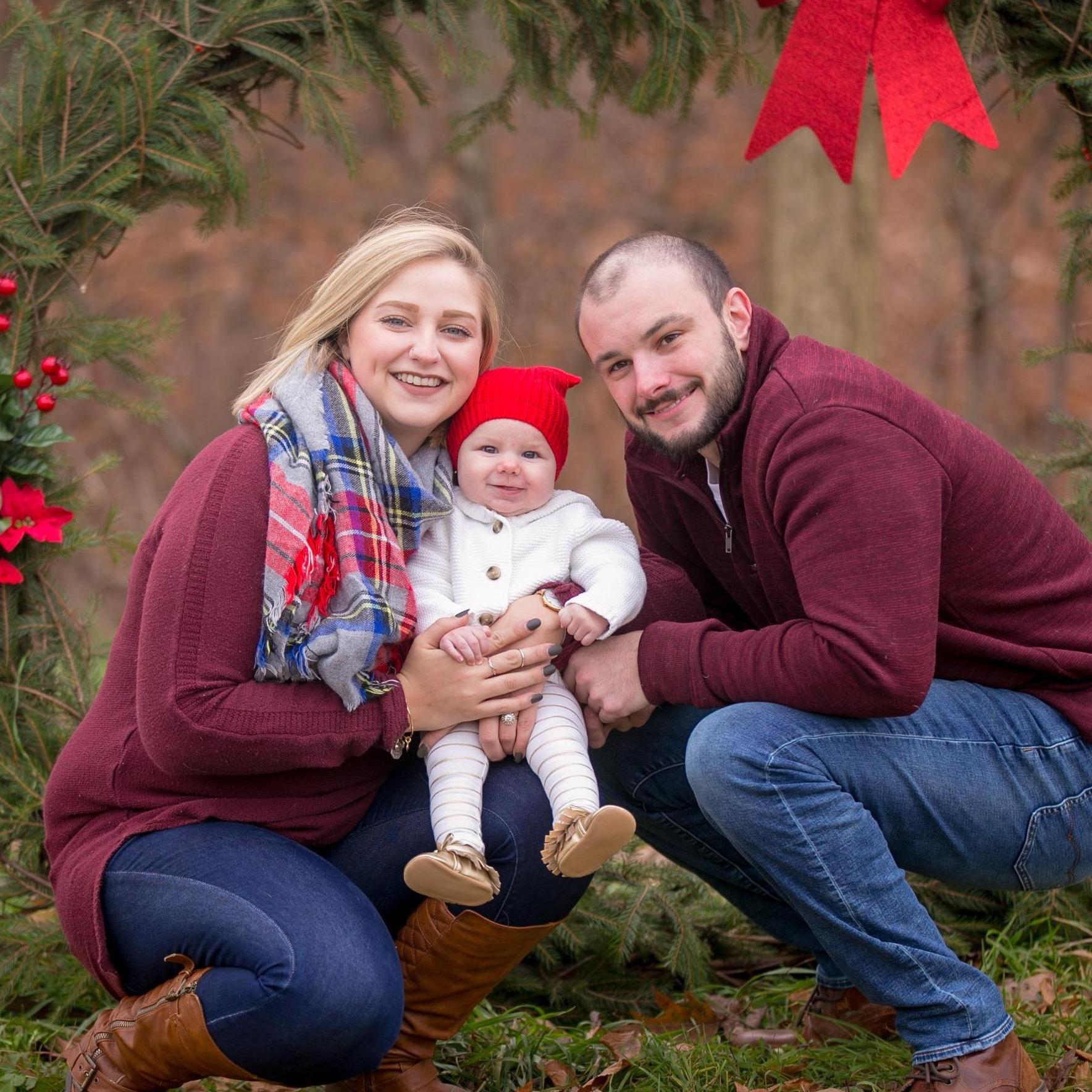 Our first family Christmas photo -- 2019