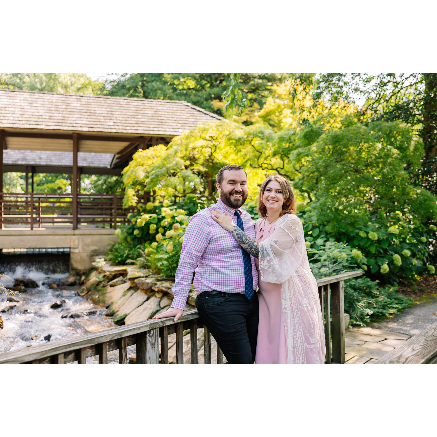 Engagement Photos at Longwood Gardens