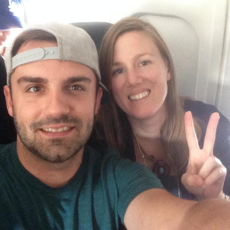 Every year we fly back home to visit family in Plymouth MA.