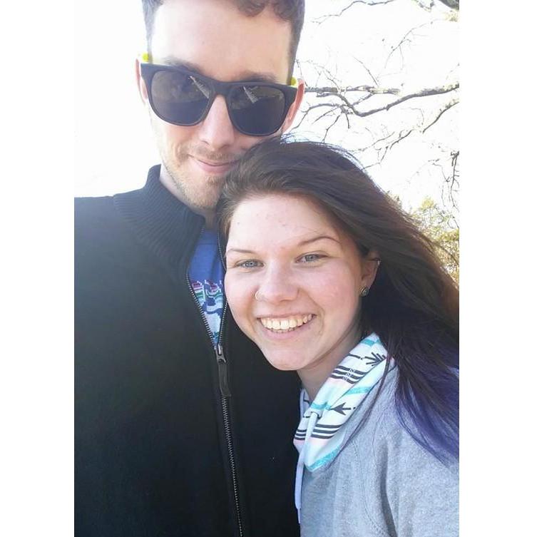 The first time Lucas took Miranda to their favorite place The Garden of the Gods in the Shawnee National Forest, where he later proposed.