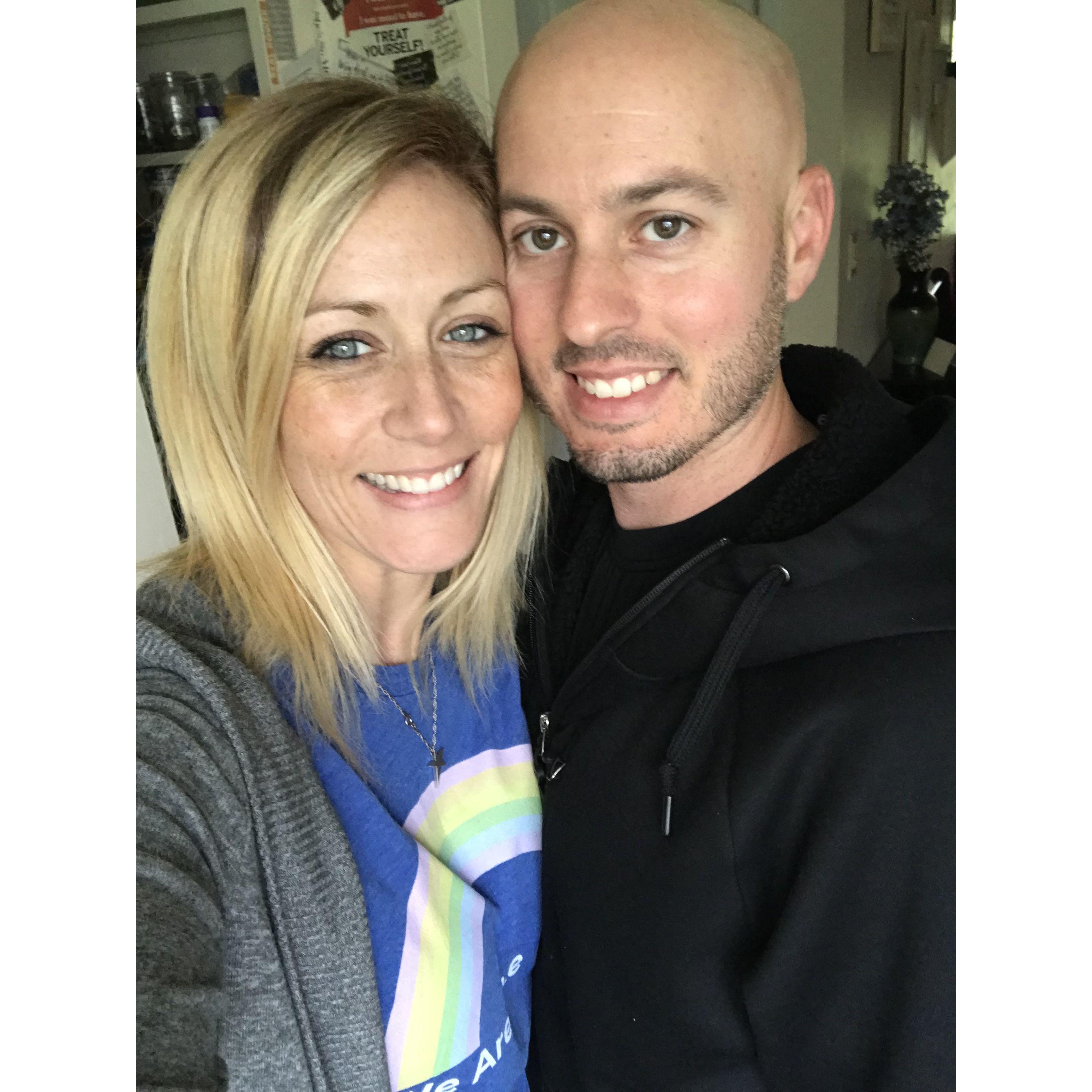 The early days of Mark & Rebecca