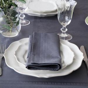 Costa Nova Ana Napkin (sets of 2, graphite)
