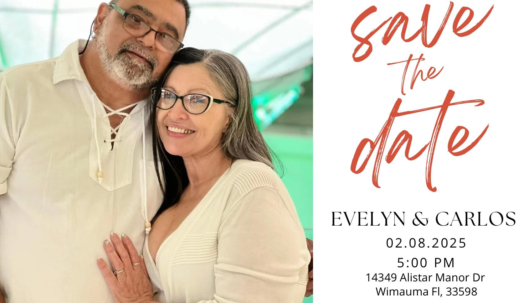 The Wedding Website of Evelyn Santana and Carlos Fuentes