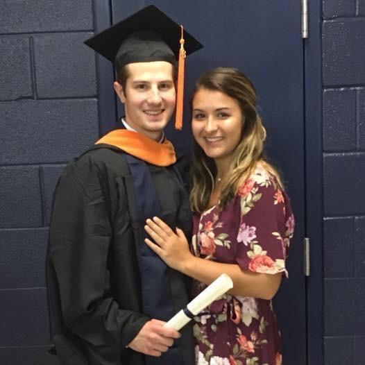 Blake's graduation.