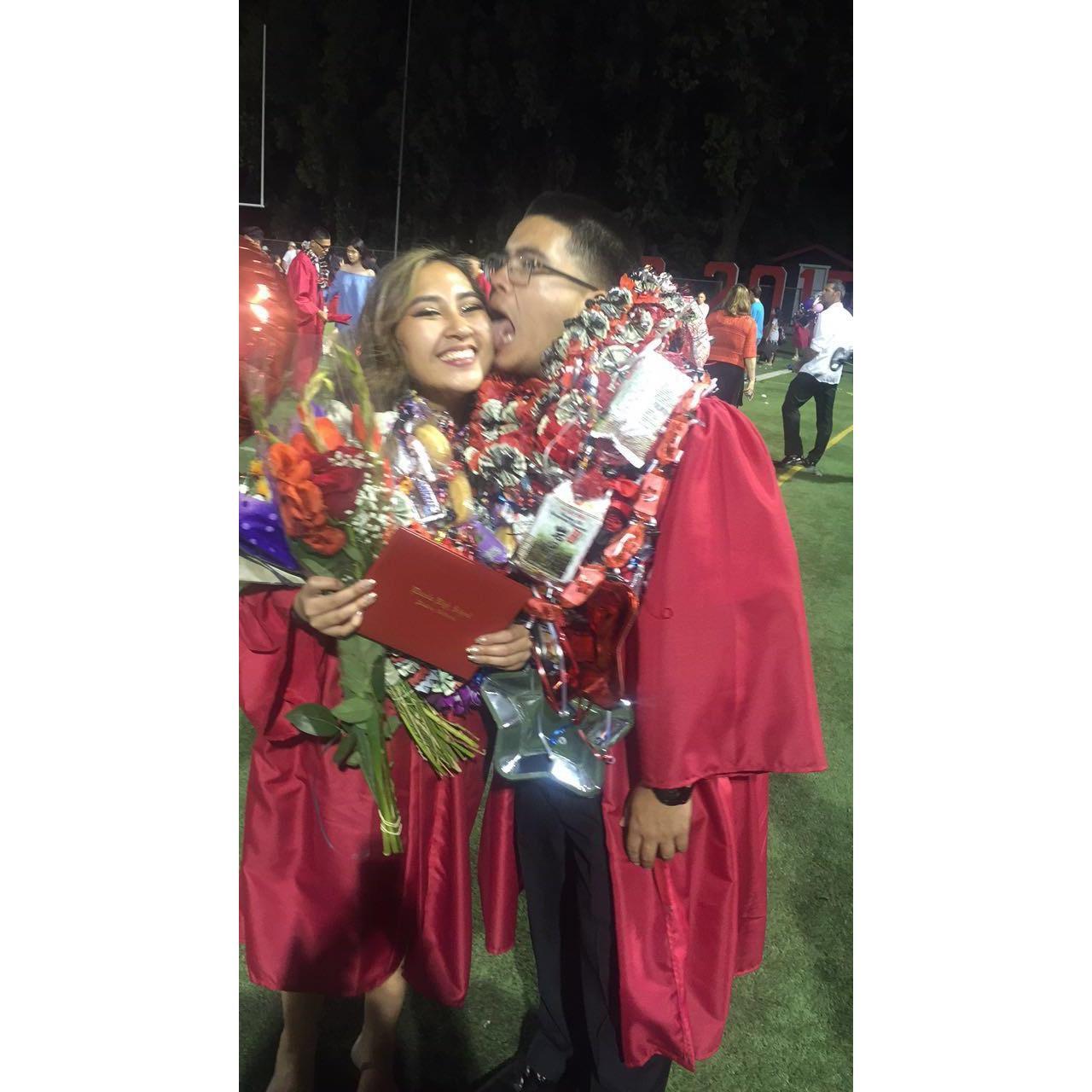 We survived high school together - June 2, 2017.