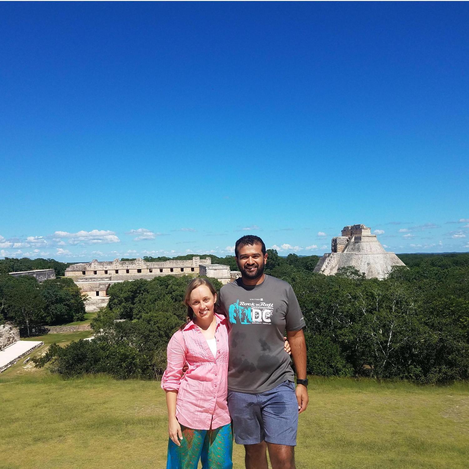 In the fall of 2018, we took our first big vacation together to Merida, Mexico.