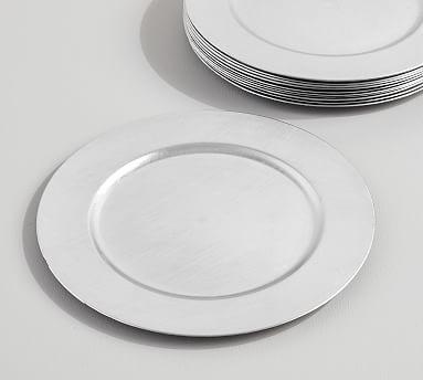 Caterer's Box Gilt Charger Plates - Set of 12