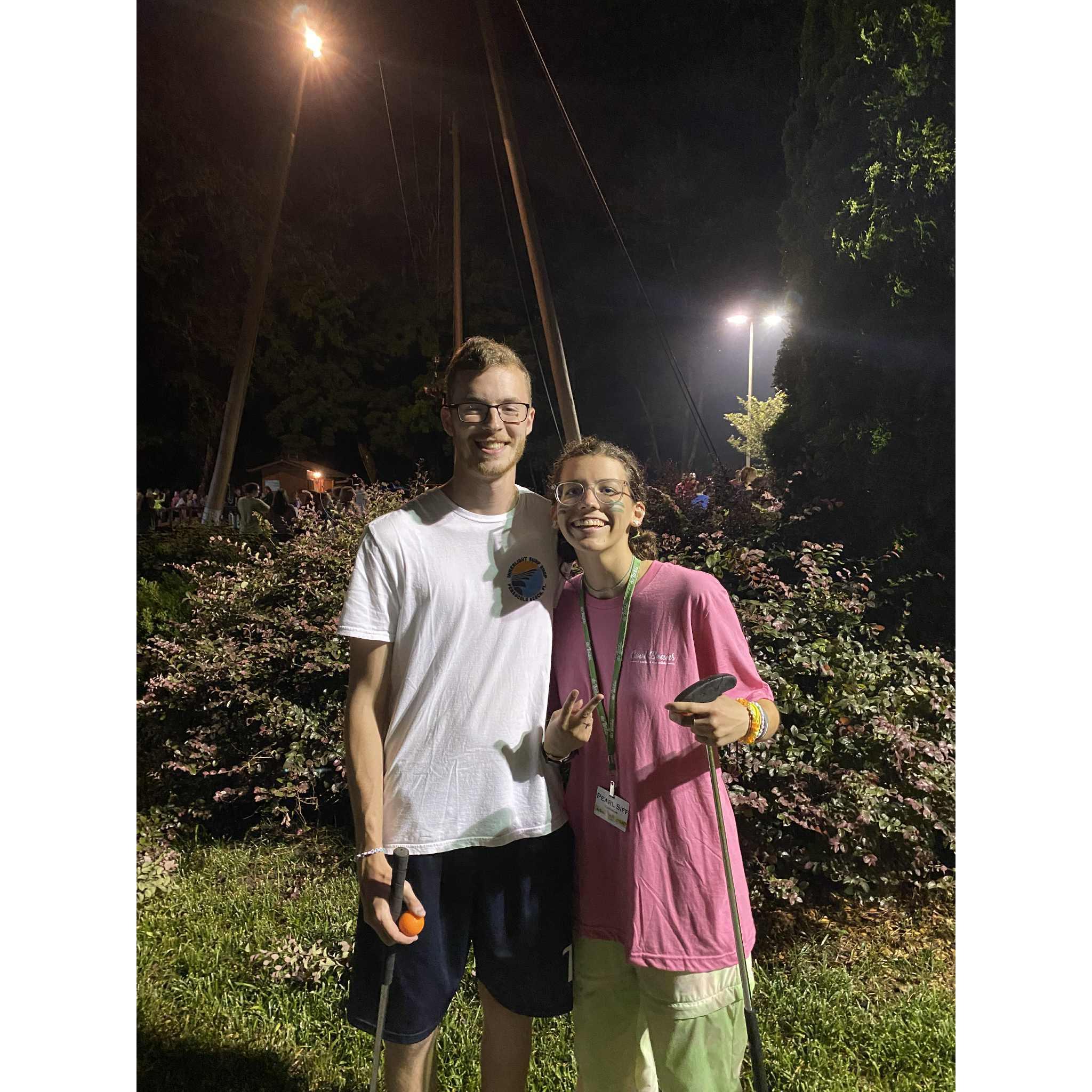June 2024. The next time they saw each other in person was at summer camp where Pearl was working that year.