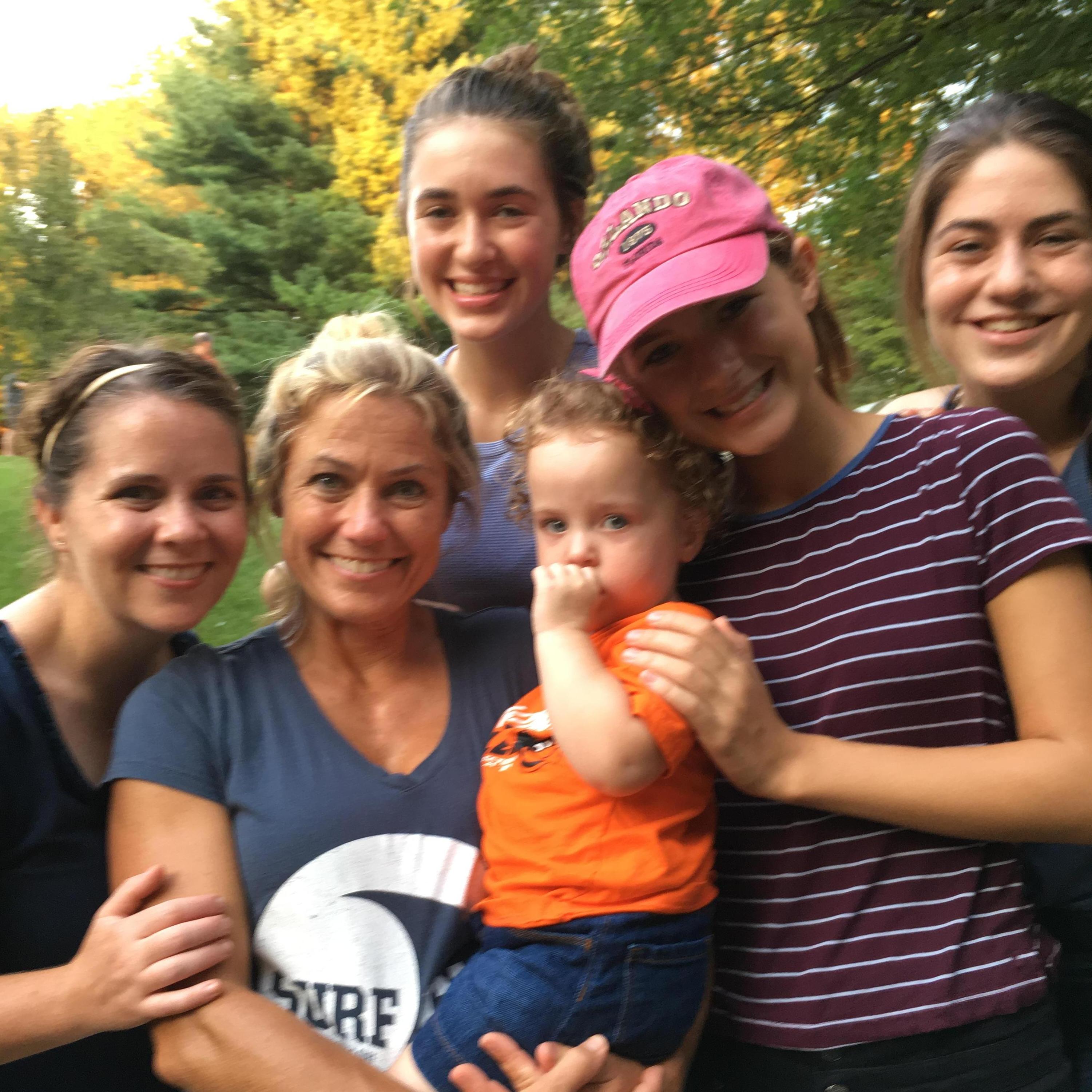 Linda and the girls